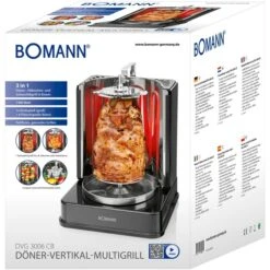 Bomann Döner-Multigrill DVG 3006 CB, Elektrogrill -Optimal Grill Geschäft Bomann D ner Multigrill DVG 3006 CB Elektrogrill@@9gh8db21 6