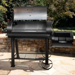 Char-Griller Competition Pro 37" Offset-Smoker -Optimal Grill Geschäft Char Griller Competition Pro 37 Offset Smoker@@100007147 37