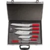 DICK Magnetkoffer "Red Spirit", 6-teilig, Messer -Optimal Grill Geschäft DICK Magnetkoffer Red Spirit 6 teilig Messer@@9ggzmd0j
