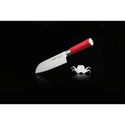 DICK Red Spirit Santoku Kullenschliff, 18cm, Messer -Optimal Grill Geschäft DICK Red Spirit Santoku Kullenschliff 18cm Messer@@9ggzmd05 2