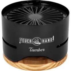 Feuerhand Tisch-Holzkohlegrill Tamber, Jet Black -Optimal Grill Geschäft Feuerhand Tisch Holzkohlegrill Tamber Jet Black@@1855414 3