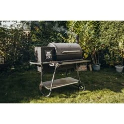Moesta Sheriff Pelletgrill, Inkl. Frontablage PaperPlank Black Und Haken -Optimal Grill Geschäft Moesta Sheriff Pelletgrill inkl Frontablage PaperPlank black und Haken@@1899587 5