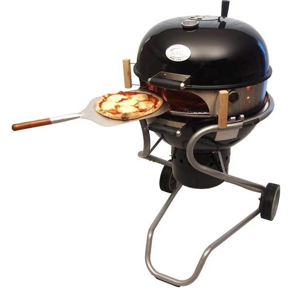 Moesta Smokin' PizzaRing Komplett-Set, Für 57cm Kugelgrill, Pizzastein – Bild 13