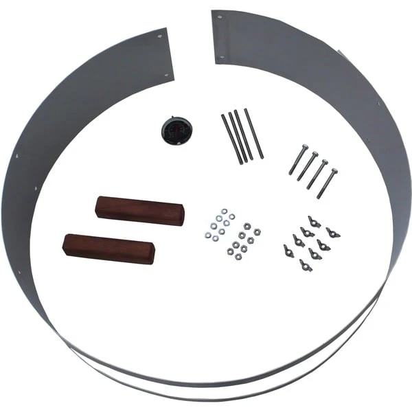 Moesta Smokin' PizzaRing Komplett-Set, Für 57cm Kugelgrill, Pizzastein – Bild 5