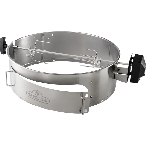 Napoleon Rotisserie Heavy Duty, Für Holzkohle Kugelgrill Ø 57cm, Grillspieß – Bild 2