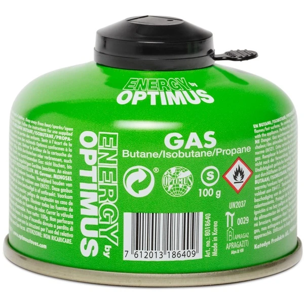 Optimus Gaskartusche 100g, Größe S 3 Optimus Gaskartusche 100g, Größe S