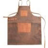 Petromax Büffelleder-Schürze Mit Gekreuztem Rückenband