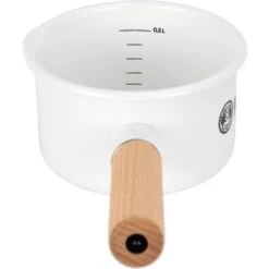 Optimal Grill Geschäft -Optimal Grill Geschäft Petromax Emaille Stieltopf 0 5 Liter@@1825497 1