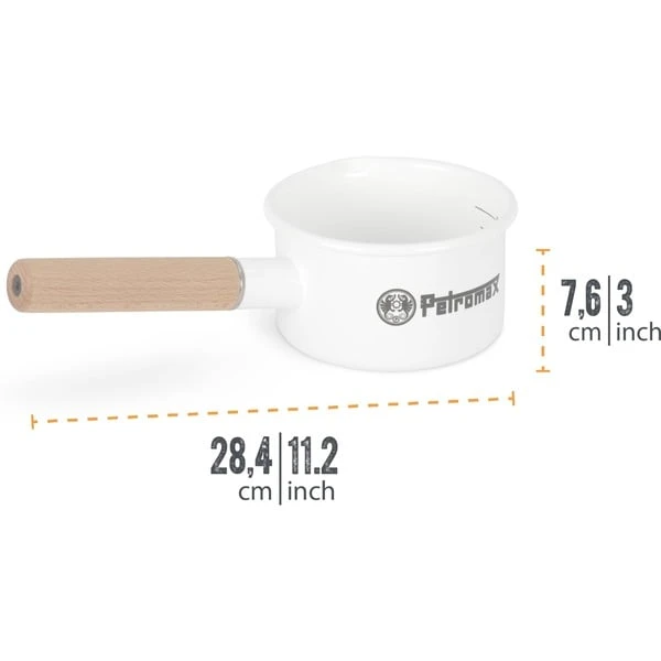 Petromax Emaille Stieltopf 0,5 Liter 6 Petromax Emaille Stieltopf 0,5 Liter – Bild 4