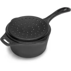 Petromax Gusseiserne Kasserolle Kr1, Mit Aroma-Profil-Deckel, Topf -Optimal Grill Geschäft Petromax Gusseiserne Kasserolle kr1 mit Aroma Profil Deckel Topf@@1767014 2