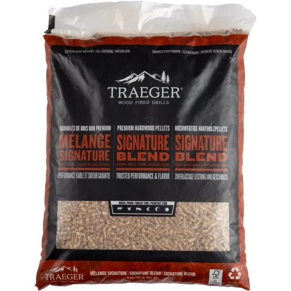 Traeger Hartholz Pellets SIGNATURE BLEND, 9kg, Brennstoff 3 Traeger Hartholz Pellets SIGNATURE BLEND, 9kg, Brennstoff