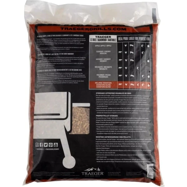 Traeger Hartholz Pellets SIGNATURE BLEND, 9kg, Brennstoff 4 Traeger Hartholz Pellets SIGNATURE BLEND, 9kg, Brennstoff – Bild 2
