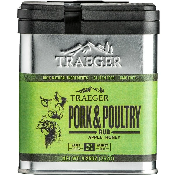 Traeger Pork & Poultry Rub, Gewürz 3 Traeger Pork & Poultry Rub, Gewürz