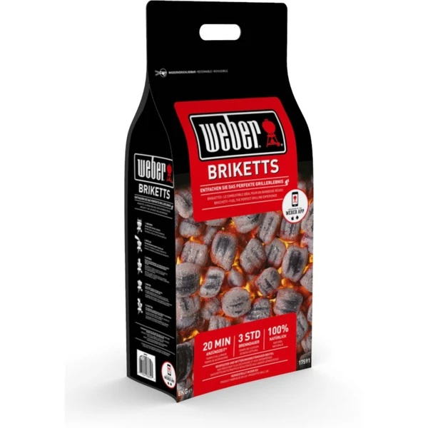 Weber Briketts 17591 3 Weber Briketts 17591