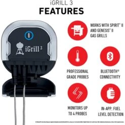Weber Grillthermometer IGrill 3 -Optimal Grill Geschäft Weber Grillthermometer iGrill 3@@1303167 13