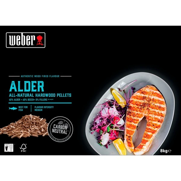Weber Holzpellets Erlenholz, 8kg, Brennstoff 3 Weber Holzpellets Erlenholz, 8kg, Brennstoff