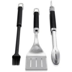 Weber Premium Grillbesteck, 3-teilig -Optimal Grill Geschäft Weber Premium Grillbesteck 3 teilig@@1694203 1